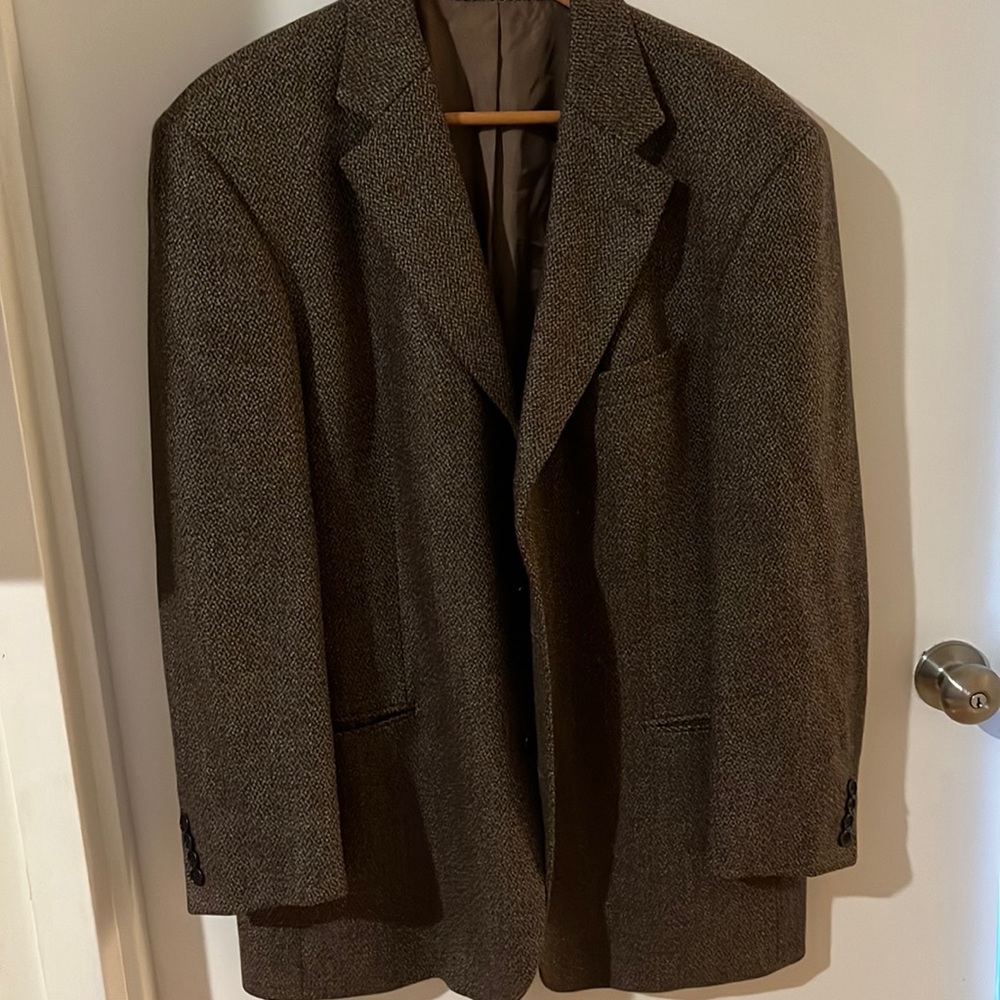 Men’s Hugo Boss cashmere wool suit jacket